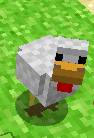 The famous Minecraft chicken duck